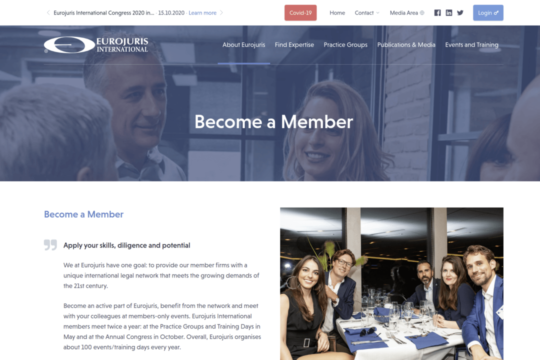 Eurojuris International Unterseite