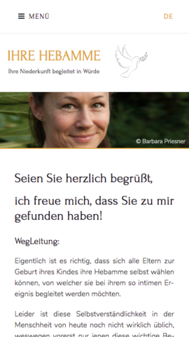 Ihre Hebamme Barbara Priesner