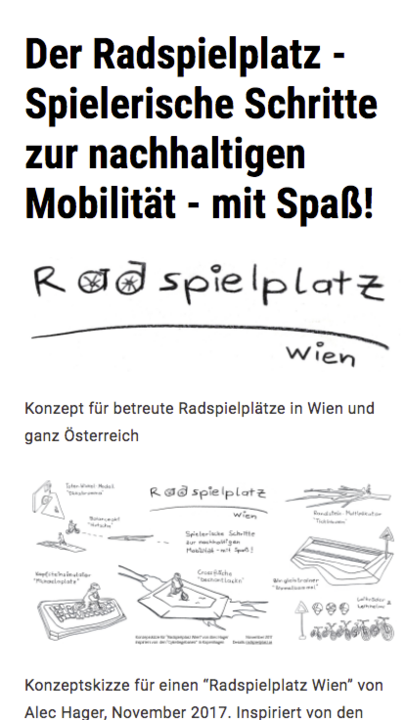 Radspielplatz